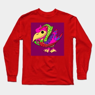 in the ocean the pelican birds ecopop pattern Long Sleeve T-Shirt